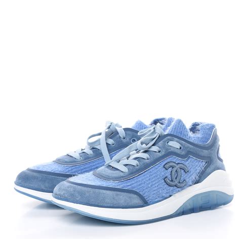 baby blue chanel shoes|More.